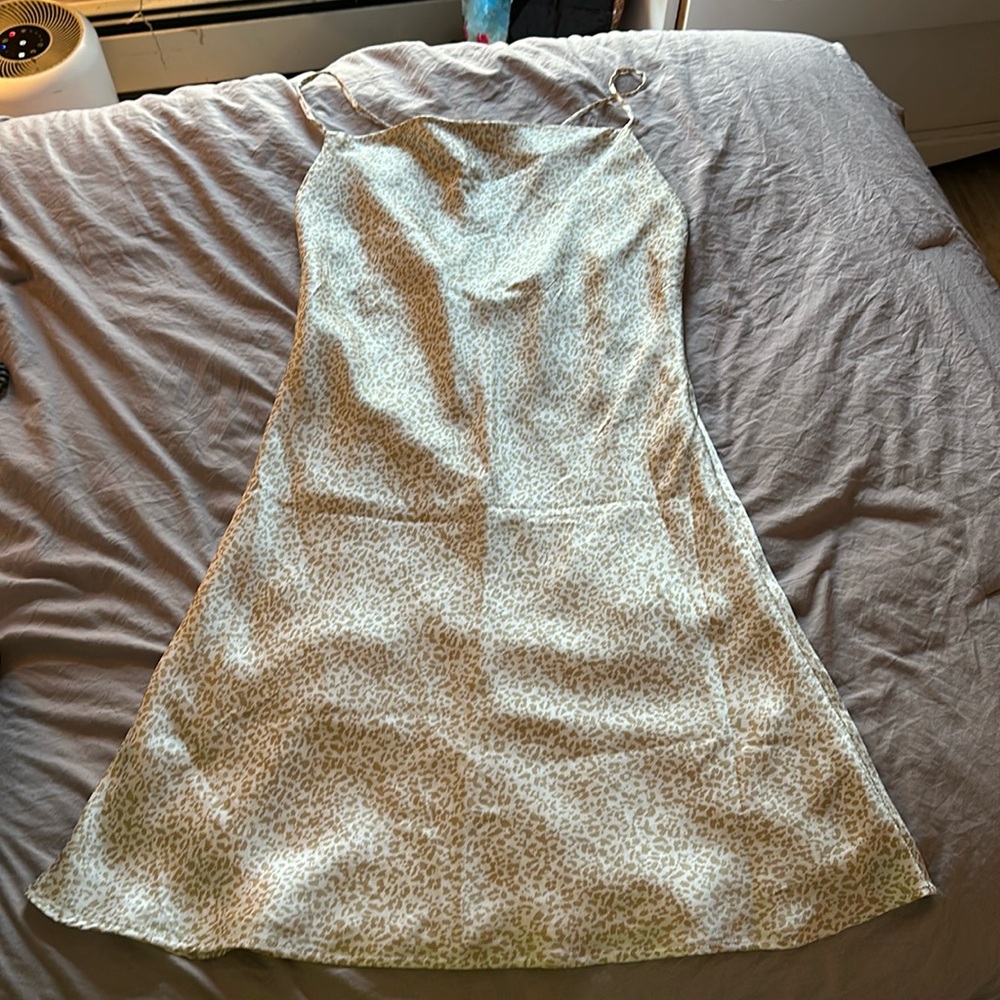 Abercrombie & Fitch satin mini dress